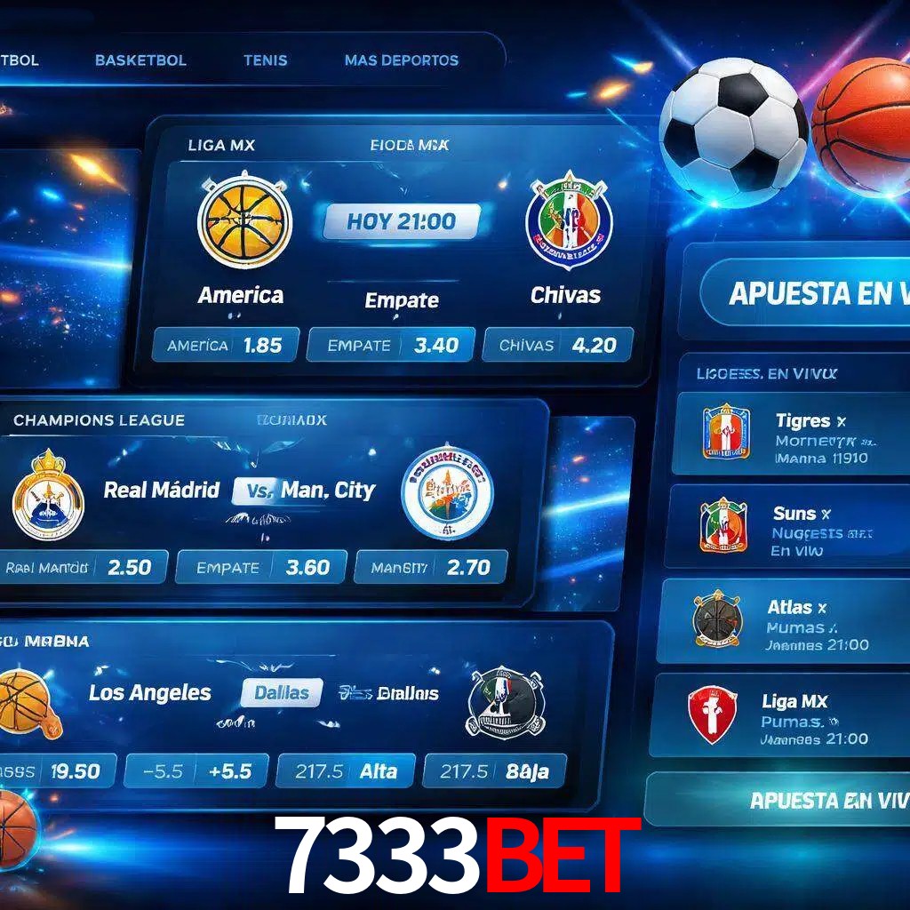 Mercados de apuestas deportivas 7333BET para jugadores en México