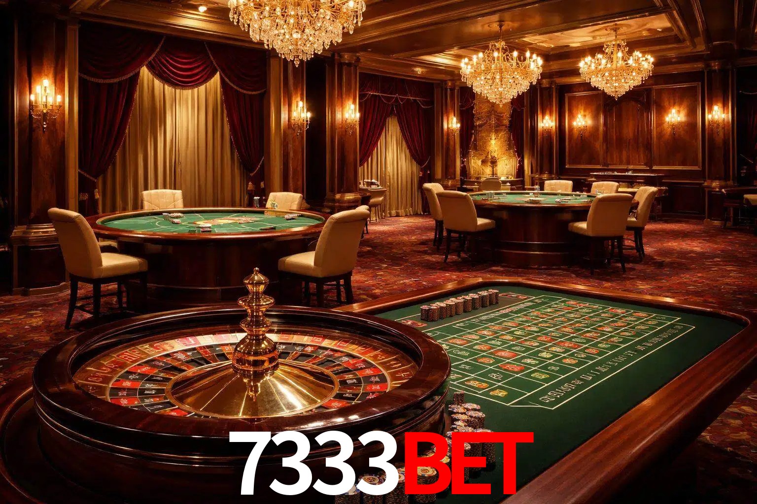 Una escena premium de mesa de casino en vivo con cartas, elementos de ruleta y un ambiente pulido de estudio de transmisión.